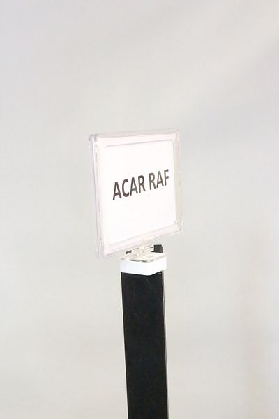 Acar Raf Product Promotion Frame Plastic And Magnetic Price Tag A6 Frame Transparent