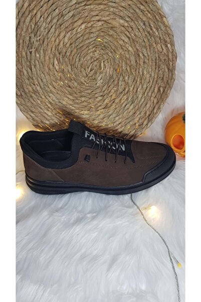 Tardelli Erkek Deri Nubuk Deri Likralı Ayakkabı Ckr00373