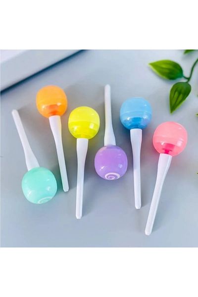Dream Plus 6-Piece Lollipop Design Highlighter Set