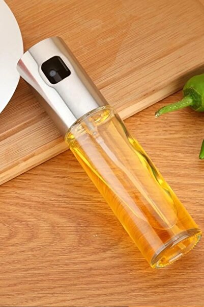 Amentes Pratik Sprey Cam Şişe Zeytinyağı Sirke Yağ Püskürtücü Yağdanlık 100 ml