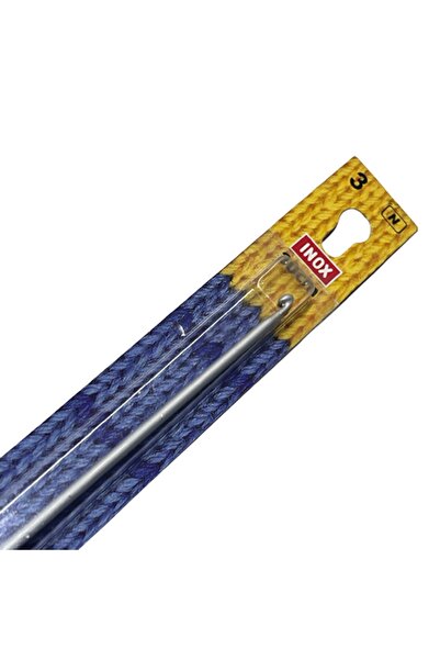 inox Gagalı Şiş 30cm Tığ Şiş Tunus Şişi Tığı 195... 19530