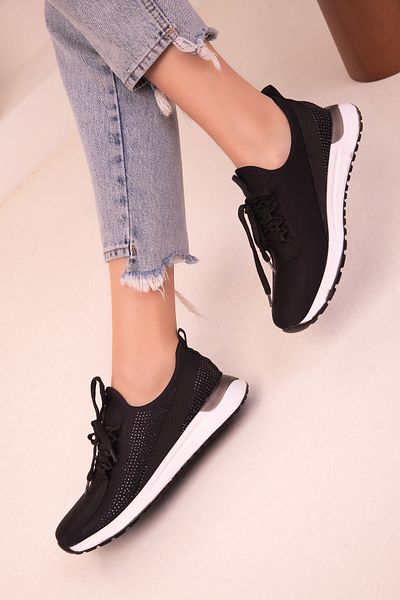 SOHO Women's Black Sneakers 17884
