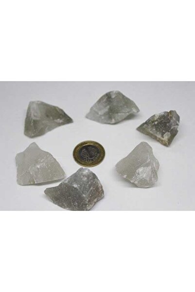 Yasamtohumu Piese brute de piatră de aragonit gri (20-30gr)