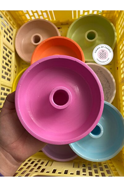 lıghts of candle handmade & 2020 El Yapımı Beton Şamdan /palo Santo Tütsülük ...