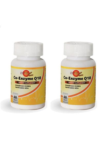Meka Nutrition Coenzym Q10 125 Mg 60 Tablets 2 Boxes