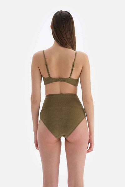 Dagi Top de bikini acoperit cu verde