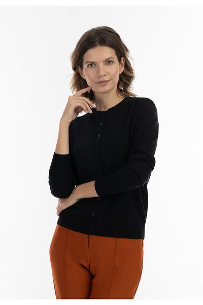 usha black label Strickjacke