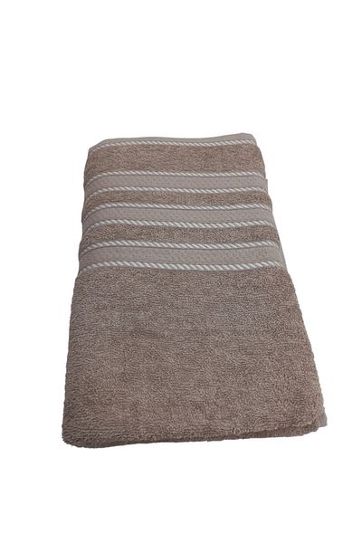 Softplus 100% Cotton King Size Stripe Patterned Bath Towel
