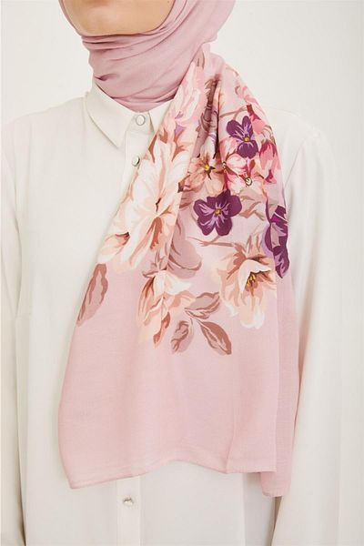 Armine Trend Flower Pattern 077-040 Shawl-21