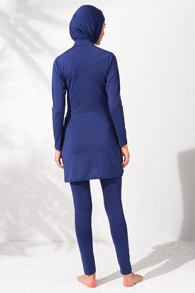 Pierre Cardin Γυναικείο μακρυμάνικο μαγιό Indigo Hijab με φερμουάρ 2c3t1n9o14