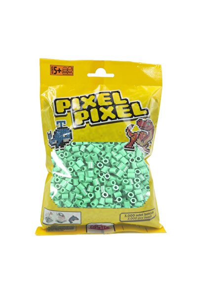 Pixel Pixel 3000 τεμάχια μίντι χάντρες ανοιχτό πράσινο | Χάντρες κατάλληλες γ...