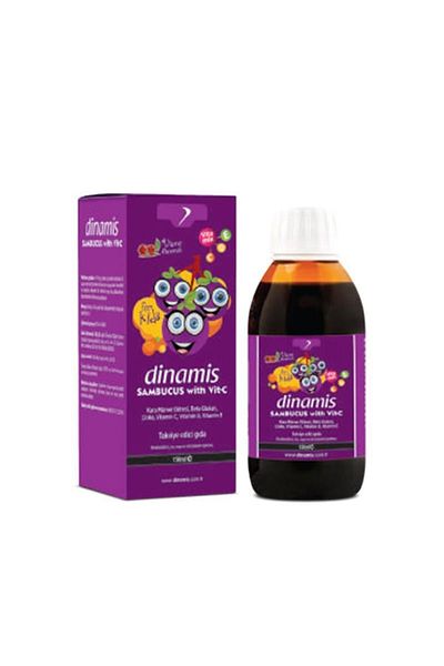 DİNAMİS 150ml Sambucus Syrup Containing Vit-c