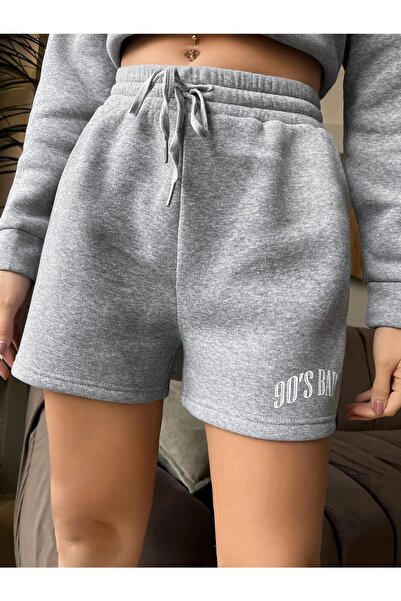 DAXİS Sportwear Company Baskılı Kadın Kısa Şort