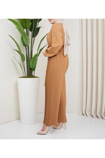 Damla Pleated Jumpsuit