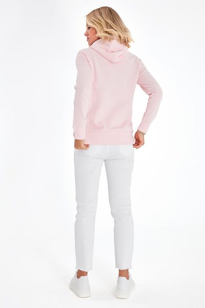 Accouchee Powder Pink-gray Easy Breastfeeding Sweatshirt