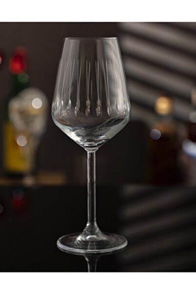 DECOSTYLE Garce El İşçiliği Dekorlu Kadeh Bardak 350 cc - Tekli Lüks Cam Su v...