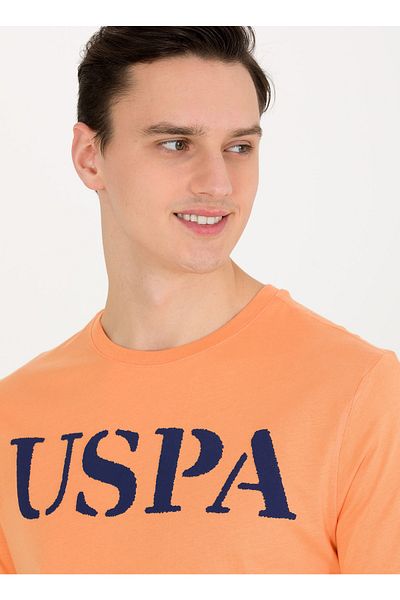 U.S. Polo Assn. Тениска, Xs, оранжево