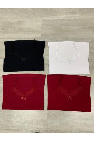 Miss Lucy 4-pack Lace Undershirt