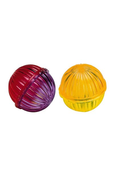 Ferplast Pa 5204 Translucent Cat Play Ball 2-Piece