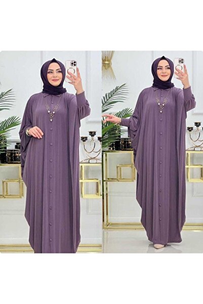 Tactus Чудова довга сукня з ґудзиками спереду та рукавами-крилами