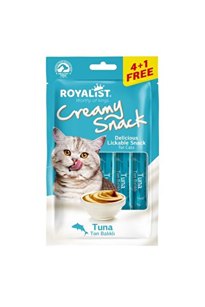 Royalist KEDİ ÖDÜL MAMASI ROYALIST CREAMY SNACK - TUNA BALIKLI 75 gr
