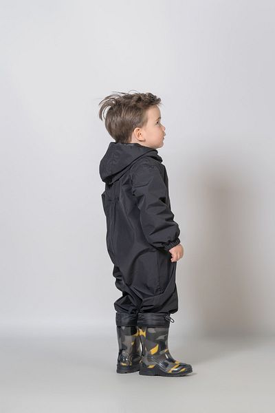 Belkızın Atölyesi Black Waterproof Astronaut Jumpsuit
