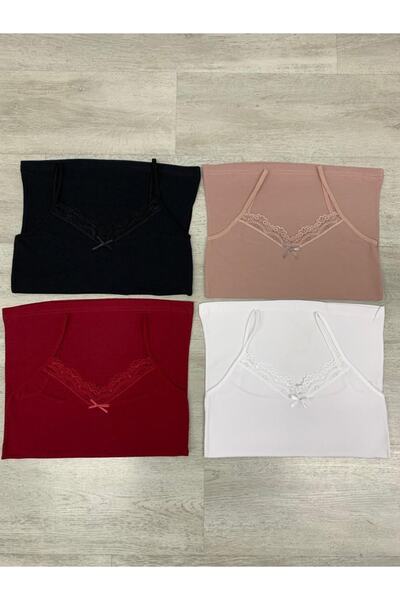 Miss Lucy 4-pack Lace Undershirt