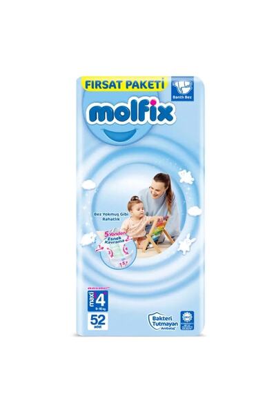 Molfix Fırsat Paketı Maxı Plus Bebek Bezı