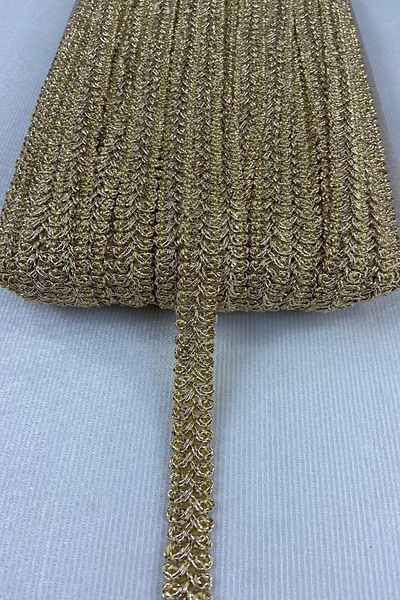 Hobigram Dark Gold Glittered Ram Horn Water Stone Decorative Strip – Decorative Strip, Stylish Design, Women's Accessory