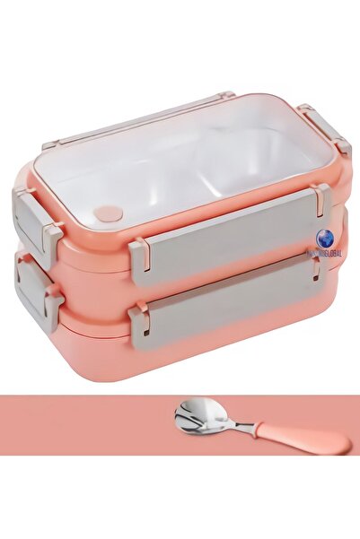 Vagonlife صندوق غداء محمول بثلاث حجرات 304 من الفولاذ المقاوم للصدأ للأطفال ل...