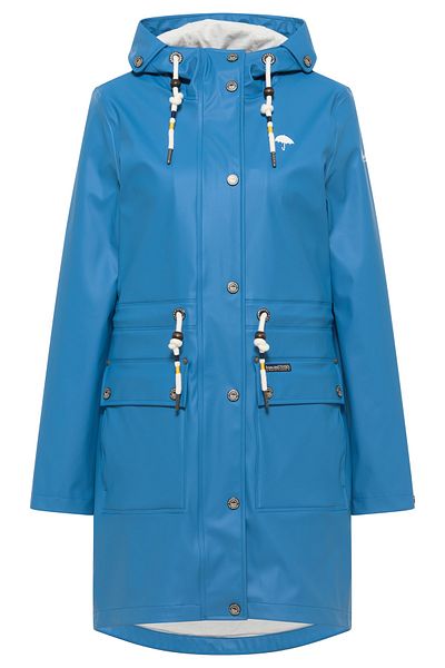 Schmuddelwedda Regenjacke - Blau - Parka
