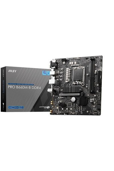 MSI Pro B660m-b D4 1700p Vga HDMI