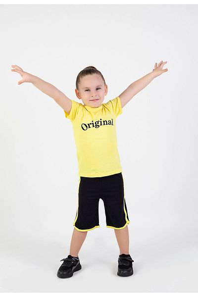 Harika KIDS Boy's Original Printed Basic Capri Suit Age 1-9