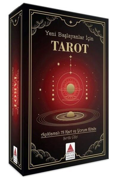 Delta Kültür Yayınevi Yeni Başlayanlar Için Tarot - Açıklamalı 78 Kart Ve Yorum Kitabı