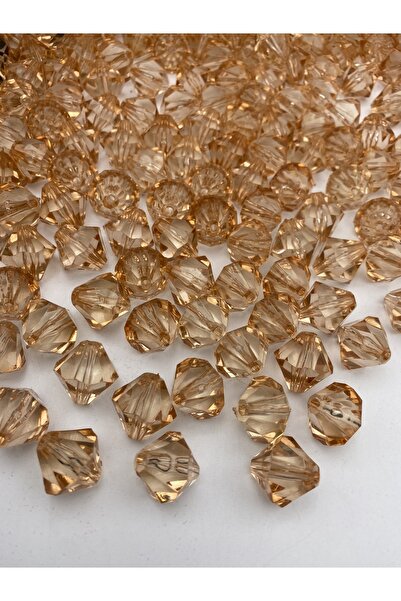 Hedef Bijuteri 20 مللي متر هرم لون المنك نموذج خرز أكريليك ، مجوهرات ، خرز صن...