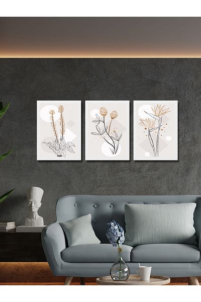 HYL Μοντέρνα καλλιτεχνική εκτύπωση UV MDF Art Painting Προσθέστε κομψότητα στο σπίτι σας Minimalis Art 40x30