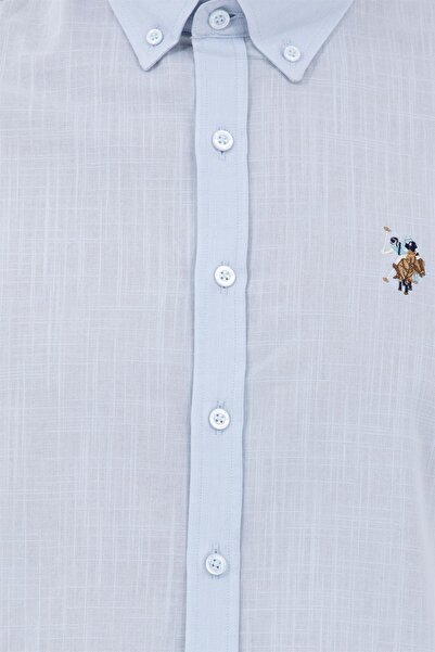 U.S. Polo Assn. U.s.polo Assn Erkek Enzogl023y U.kol Keten Gömlek 1570318