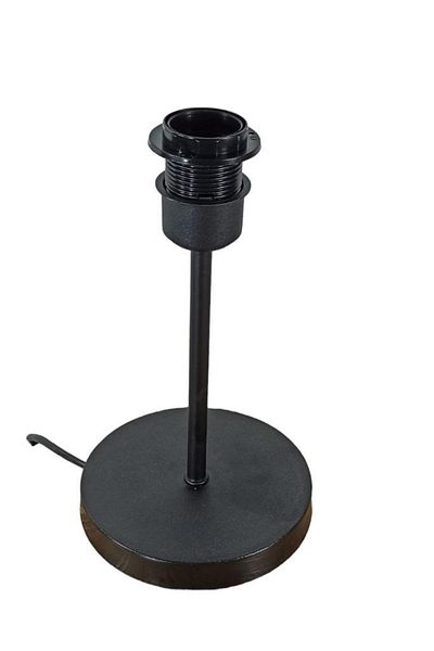Art&Gift Black Metal Body Lampshade Base