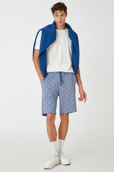 Koton Basic Shorts with Lace Waist