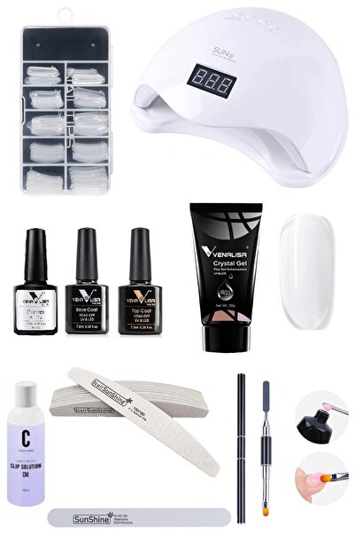 Venalisa Polygel Protez Tırnak Seti Polijel Seti R01