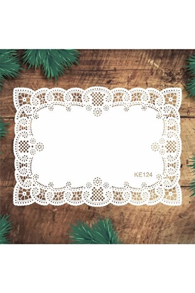 STENCİLTASARIM Stencil Tasarım Ke124 Kenarlıksız Dantel - Dekoratif Duvar, Eş...