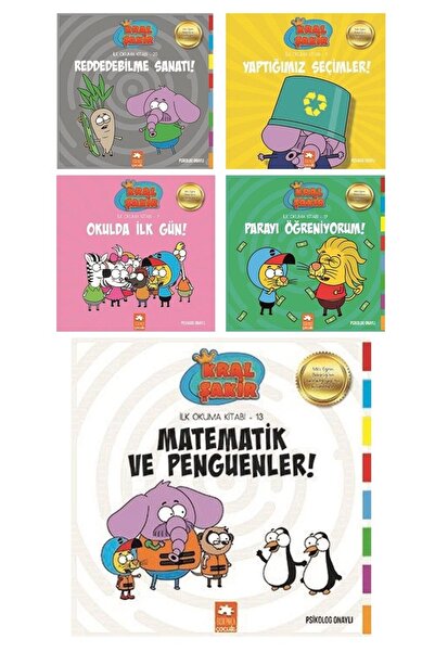 Eksik Parça Çocuk Kral Şakir Ilk Okuma Kitaplarım 5 Kitap Set