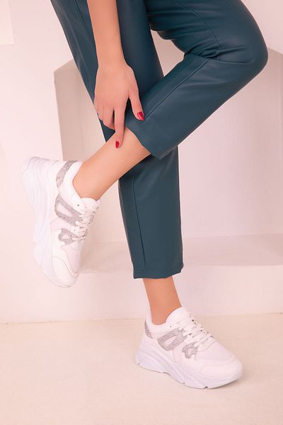 SOHO Women's White Sneakers 17860