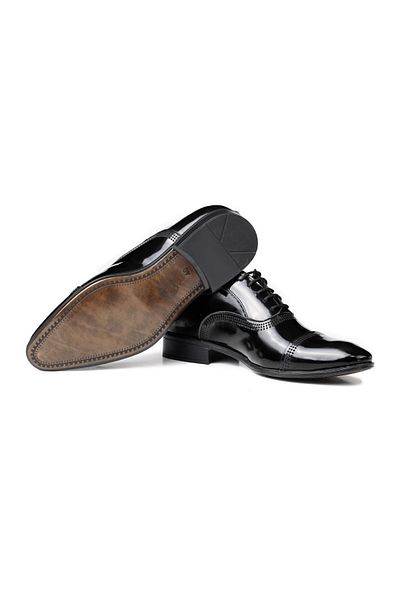 Ducavelli Serious Genuine Leather Men's Classic Shoes, Oxford Classic Shoes