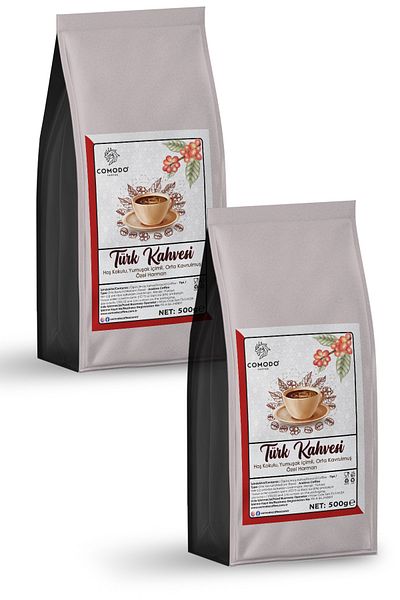 Comodo Coffee Turkish Coffee Opportunity Package 2x500 Gr