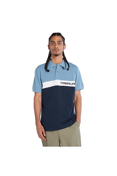 Timberland Ss Colorblock Polo Tb0a26nqdm01