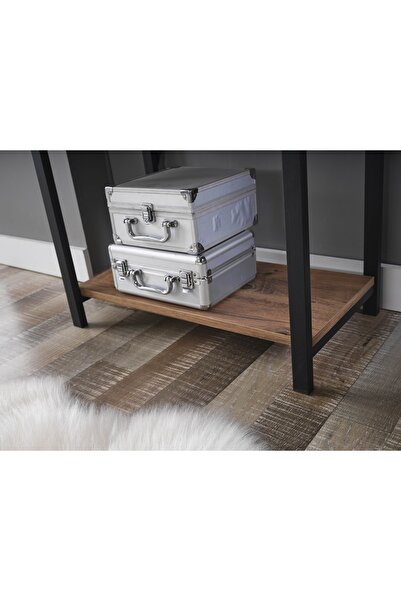 Evdesa Eko Metal Kitaplık Dekoratif Raf Ev Ofis Rafı Dosya Rafı 180x60 Cm 5 Raflı