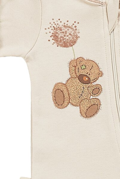 tinylamb Fluffy Bear 3 Piece Newborn Mini Set 100% Organic Cotton Baby Gift Set