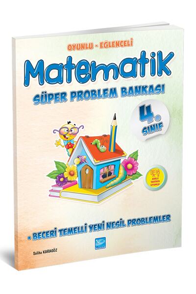 4. Sınıf Oyunlu Eğlenceli Matematik Süper Problem Bankası