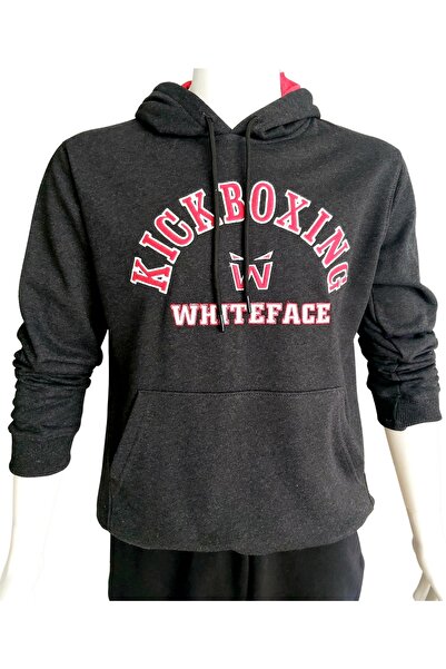 whiteface Kickboks Kapüşonlu Sweatshirt (antrasit)
